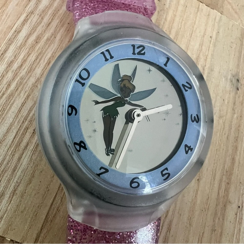 Rare Disney SII marketing Seiko tinker bell animated watch NEW BATTERY